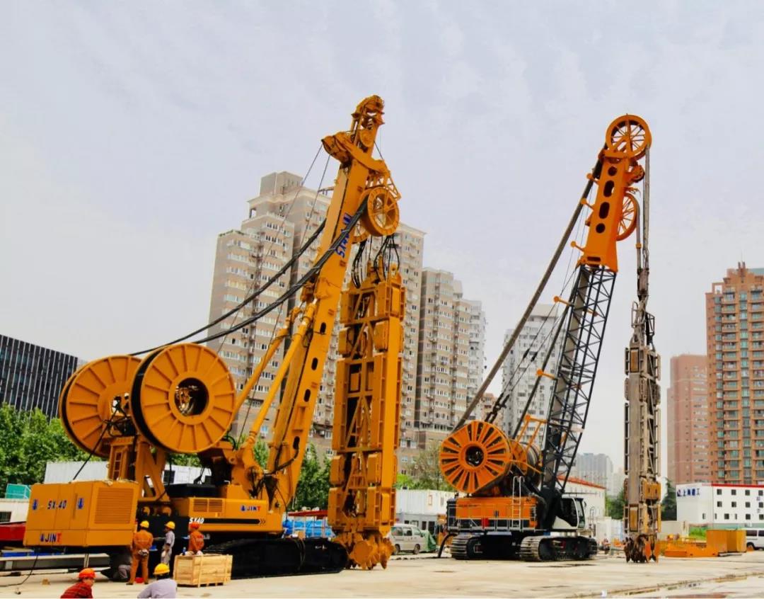 上海金泰SX40双轮铣多方出击国内深隧、轨交施工市场